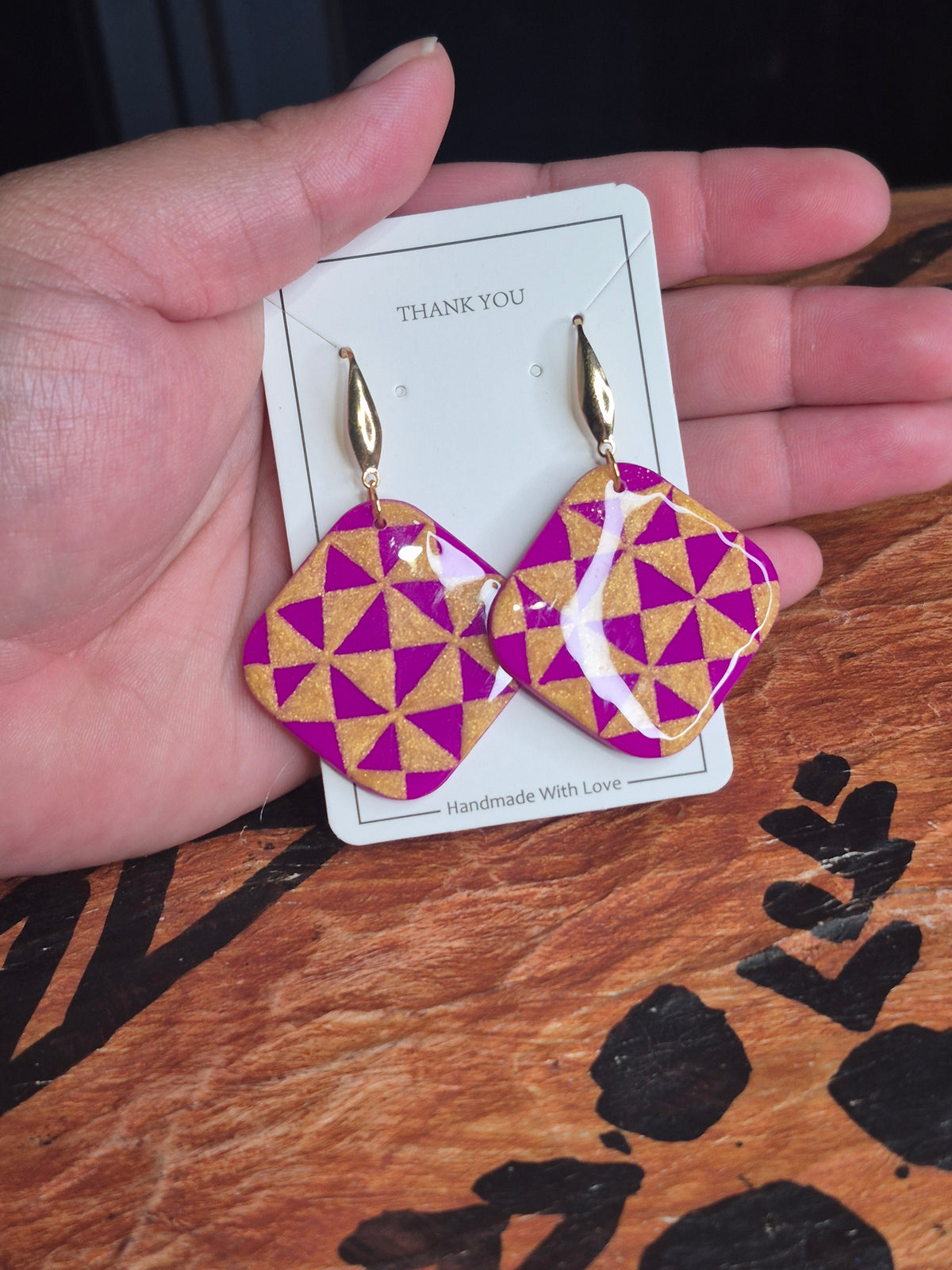 Purple Manulua Dangle