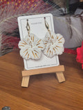 Gold-Accented White Hibiscus